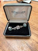 Italiaanse Manchetknopen van cavallaro, Ophalen of Verzenden, Nieuw, Glas of Kristal