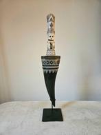 Drinkhoorn timor sculptuur uit Bali, Ophalen of Verzenden