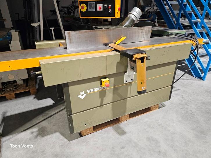 Vlakvandiktebank Merk Vertongen Type C630, Doe-het-zelf en Verbouw, Schaafmachines, Gebruikt, Ophalen