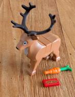 Lego kerst/ Rendier met tussen stuk/ wortel ...., Ophalen of Verzenden, Zo goed als nieuw, Lego