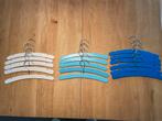 16 kledinghanger baby/kleuter/kind wit blauw, Kinderen en Baby's, Kinderkamer | Inrichting en Decoratie, Ophalen, Zo goed als nieuw