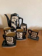 Theeservies Yichang aardewerk jaren ‘70-‘80, Antiek en Kunst, Antiek | Servies compleet, Ophalen of Verzenden