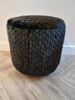 Riviera Maison poef, Minder dan 50 cm, Rond, Minder dan 50 cm, Ophalen of Verzenden