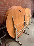 Ronde klaptafels voor evenementen of catering, Kunststof, Gebruikt, 50 tot 100 cm, 100 tot 150 cm