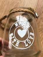 Windlichten, Ophalen of Verzenden, Zo goed als nieuw, Hout, 25 tot 50 cm