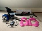 Hoverboard / oxboard + hover kart + lader + hoes + doos, Kinderen en Baby's, Speelgoed | Buiten | Accuvoertuigen, Ophalen, Gebruikt