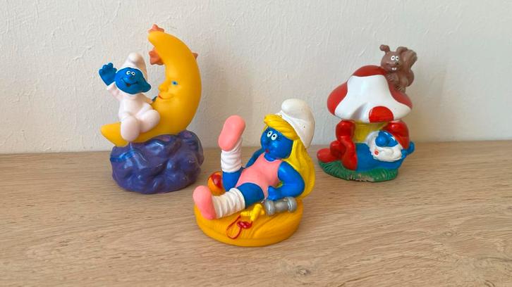 Smurfen Collectie - Diverse Figuurtjes, Verzamelen, Smurfen, Gebruikt, Poppetje, Figuurtje of Knuffel, Verschillende Smurfen, Ophalen of Verzenden