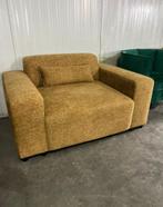 by fonQ Velura Fauteuil Chenille Oker geel | Van €799, nu, Byfonq, Byfonq, Nieuw, 75 tot 100 cm