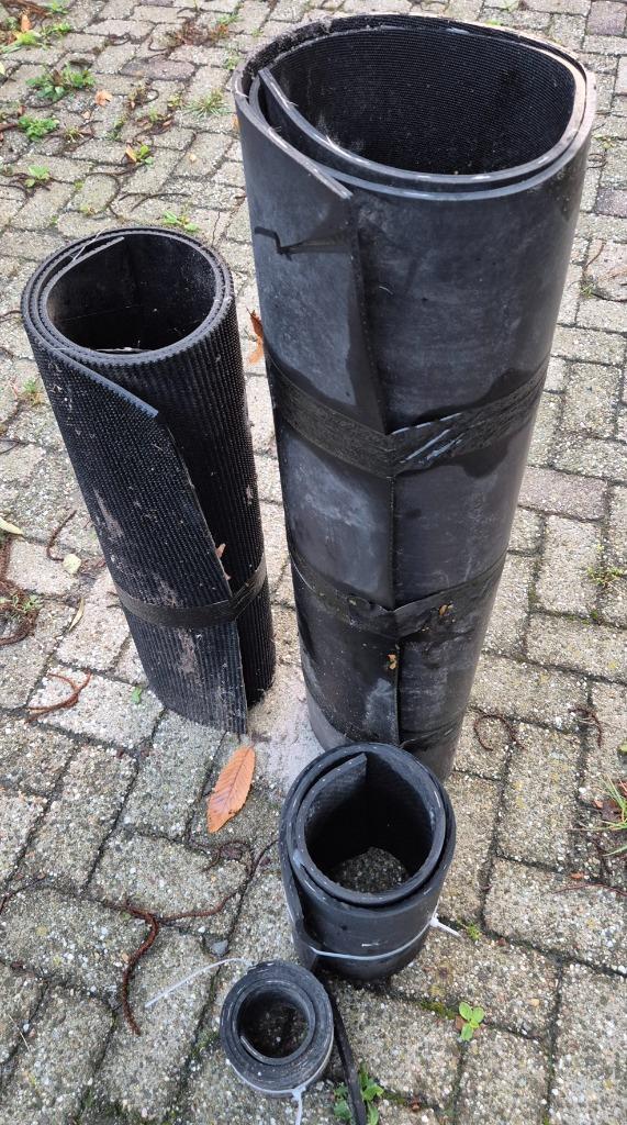 Rubbermatten 4x met inlages, Dieren en Toebehoren, Stalling en Weidegang, Toebehoren