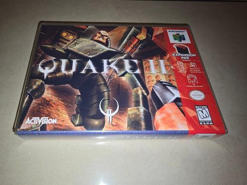 Quake II N64 Game Case, Spelcomputers en Games, Games | Nintendo 64, Zo goed als nieuw, Verzenden