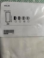 IKEA HILJA Gordijnen - Wit - 145x300cm (2 stuks), 100 tot 150 cm, 200 cm of meer, Wit, Nieuw