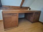 Antiek houten bureau, Huis en Inrichting, Bureaus, Ophalen, Gebruikt