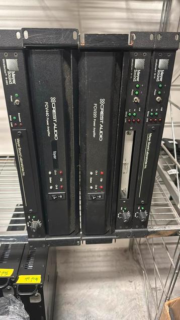 Meyer Sound processors tbv UPA en sub beschikbaar voor biedingen