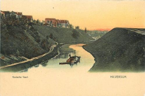 (388-079-043) Hilversum Gooische vaart, Verzamelen, Ansichtkaarten | Nederland, Noord-Holland, Verzenden