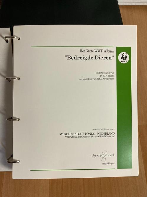 Grote WWF Album ‘Bedreigde Dieren’, Postzegels en Munten, Postzegels | Eerstedagenveloppen, Onbeschreven, Rest van de wereld, Ophalen of Verzenden
