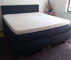 MOOIE BOXSPRING MET TOPPER 180x200, Huis en Inrichting, Slaapkamer | Boxsprings, Ophalen, Tweepersoons, Zo goed als nieuw, 180 cm