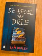 De regel van drie (Sam Ripley), Boeken, Thrillers, Sam Ripley, Gelezen, Ophalen of Verzenden, Nederland