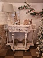 Old look hal tafel, side table Clayre & Eef, Ophalen, Heikant 21 Kaatsheuvel, 100 tot 150 cm, Belle Vieille Brocante
