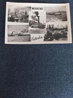 WERKEND Rotterdam - haven brug scheepvaart industrie - kaart, Ophalen of Verzenden, Gelopen