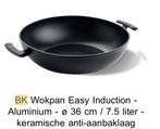 Nieuwe BK pan in doos (REAGEER niet op LAGE BIEDINGEN!!), Ophalen of Verzenden, Zo goed als nieuw, Aluminium, Wok