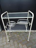 Antiek ziekenhuis/dokters/tandarts tafeltje, Ophalen