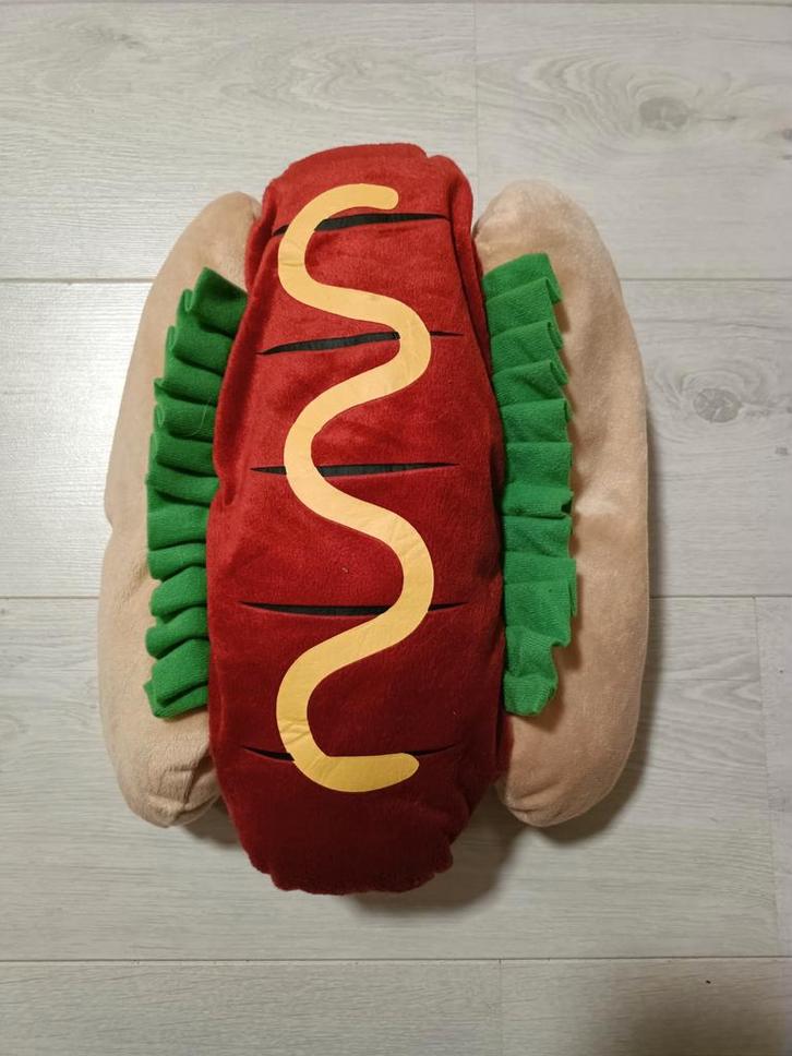 zwemvest en hotdog pak kleine hond, Dieren en Toebehoren, Hondenkleding, Zo goed als nieuw, Hondenjas, Ophalen of Verzenden