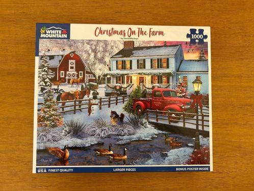 White Mountain puzzels, Hobby en Vrije tijd, Denksport en Puzzels, Zo goed als nieuw, Legpuzzel, 500 t/m 1500 stukjes, Ophalen of Verzenden