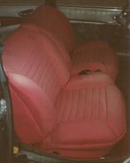 2 rode stoelhoezen Citroën DS lage stoelen, Auto-onderdelen, Interieur en Bekleding, Ophalen, Citroën