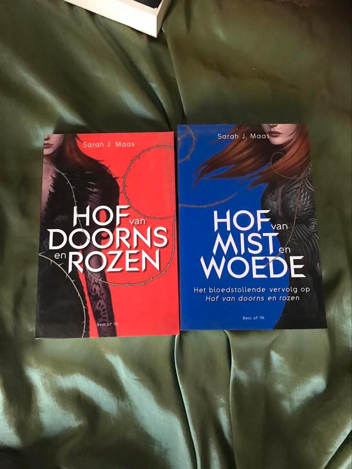 Hof doorns rozen en hof mist woede samen 10 euro, Boeken, Fantasy, Zo goed als nieuw, Ophalen of Verzenden