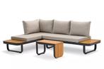 SenS-Line Samos Loungeset - loungeset-multifunctional-Taupe, Tuin en Terras, Ophalen of Verzenden