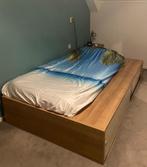 Gratis afhalen. Bedombouw met lattenbodem., Huis en Inrichting, Ophalen, 120 cm, 200 cm, Hout