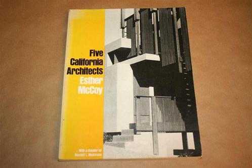 Five California Architects. Esther McCoy., Boeken, Kunst en Cultuur | Architectuur, Gelezen, Ophalen of Verzenden