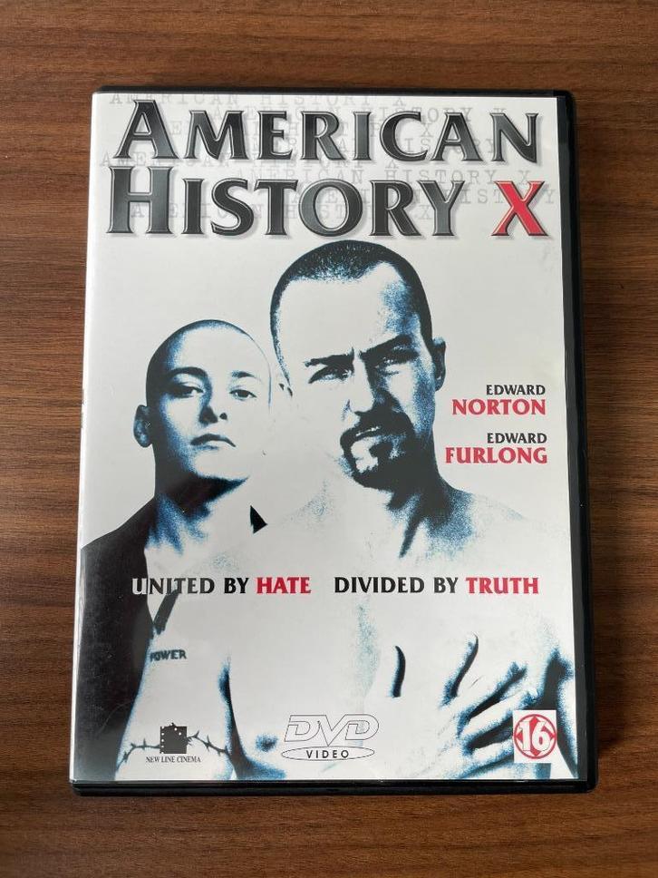 American History X DVD, Cd's en Dvd's, Dvd's | Actie, Zo goed als nieuw, Actie, Vanaf 16 jaar, Ophalen of Verzenden