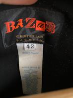 Vintage zwarte Christian Lacroix Bazar jurk maat 40, Gedragen, Maat 38/40 (M), Ophalen of Verzenden, Zwart