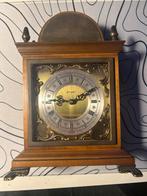Vintage Jerger Tafelklok, Ophalen, Gebruikt, Metaal, Vintage