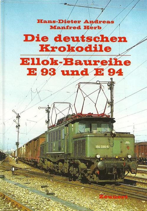 Die deutschen Krokodile - Hans-Dieter Andreas, Hobby en Vrije tijd, Modeltreinen | H0, Zo goed als nieuw, Boek, Tijdschrift of Catalogus