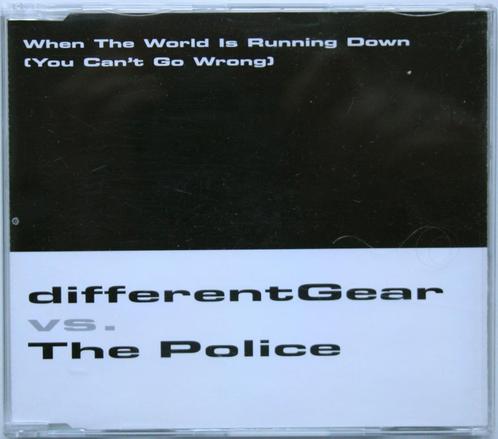 differentGear vs The Police - When The World Is Running Down, Cd's en Dvd's, Cd Singles, Zo goed als nieuw, Dance, 1 single, Ophalen of Verzenden