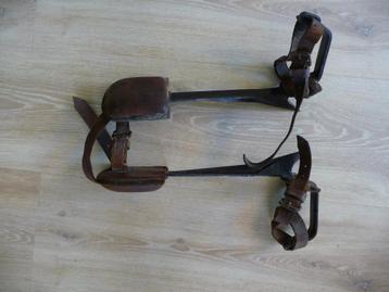 Duitse stijgijzers voor telegraafmasten Wehrmacht 1938-1939 beschikbaar voor biedingen