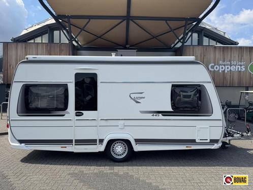 Fendt Saphir 445 SFB 2019 E&P Levelsysteem + Mover +, Caravans en Kamperen, Caravans, Bedrijf, tot en met 4, 1000 - 1250 kg, Rondzit