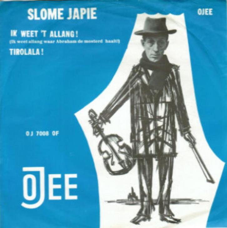 SLOME JAPIE (Jaap Valkhoff)  1966  NEDERBIET !! S487, Cd's en Dvd's, Vinyl Singles, Zo goed als nieuw, Nederlandstalig, Ophalen of Verzenden