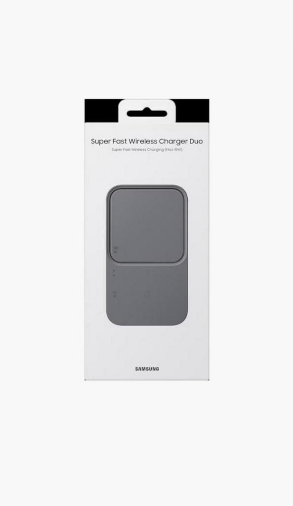 Samsung EP-P5400 Super Fast Wireless Charger Duo - Nieuw!, Telecommunicatie, Mobiele telefoons | Telefoon-opladers, Nieuw, Samsung