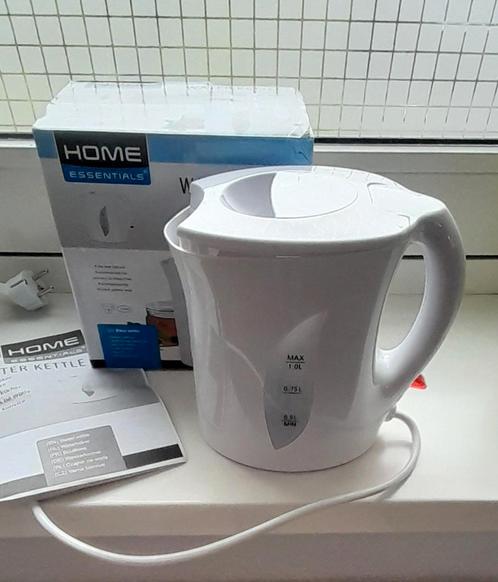 Elektrische Waterkoker 1ltr voor camping, Home Essentials., Witgoed en Apparatuur, Waterkokers, Zo goed als nieuw, 1 tot 2 liter