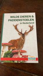 Wilde dieren en paddenstoelen met veldgids, Boeken, Postcodeloterij, Nieuw, Ophalen of Verzenden, Natuur algemeen