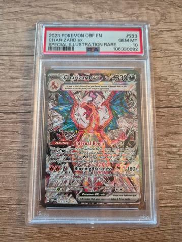 Psa 10 charizard 223 beschikbaar voor biedingen