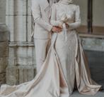 Verlovingsjurk, Ophalen, Trouwjurk, Beige, Onbekend