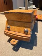 Oude houten wagen met remorque, Ophalen of Verzenden