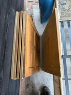 7x Terrastafel Teakhout Bladen, Doe-het-zelf en Verbouw, Hout en Planken, Ophalen, Gebruikt, 25 tot 50 mm, Plank