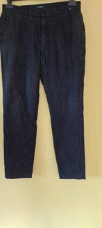 Mr Marvis broek pantalon blauw streepje W34 L32, Ophalen of Verzenden, Mr Marvis, Gedragen, Maat 48/50 (M)