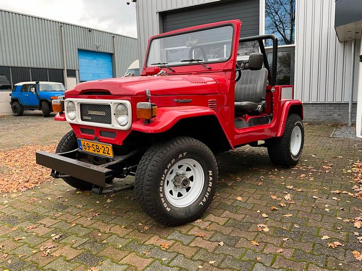 Toyota 1980 Rood, Auto's, Toyota, Particulier, Landcruiser, 4x4, Diesel, SUV of Terreinwagen, Handgeschakeld, Geïmporteerd, Rood