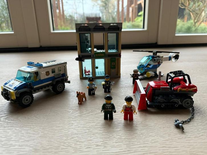 LEGO City Politie Bulldozer Inbraak 60140 compleet en netjes, Kinderen en Baby's, Speelgoed | Duplo en Lego, Zo goed als nieuw